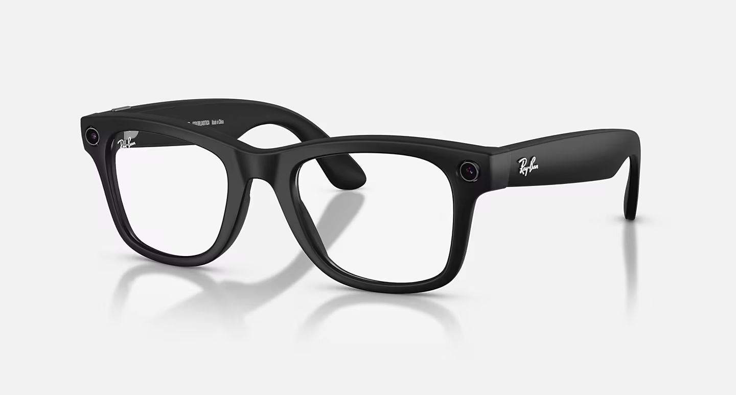 Ray-Ban Meta Wayfarer (Gen 2) Matte Black AI Glasses with Grey Transitions® Lenses - Kép 2