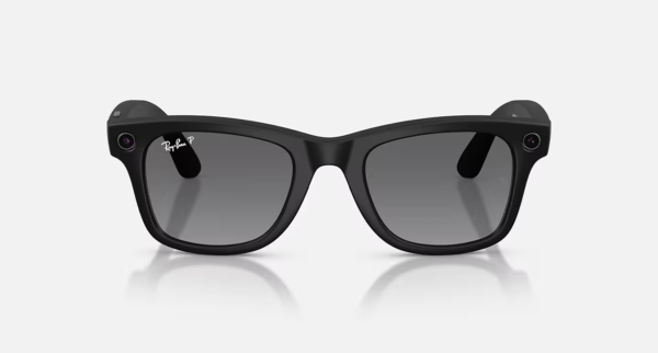 Ray-Ban Meta Wayfarer (Gen 2) Matte Black AI Glasses with Polarized Graphite Gradient Lenses - Kép 2
