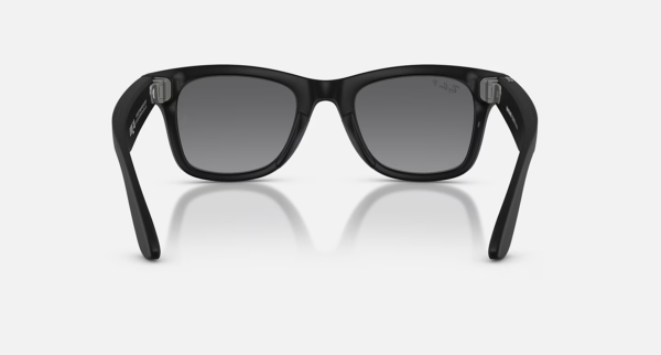 Ray-Ban Meta Wayfarer (Gen 2) Matte Black AI Glasses with Polarized Graphite Gradient Lenses - Kép 5