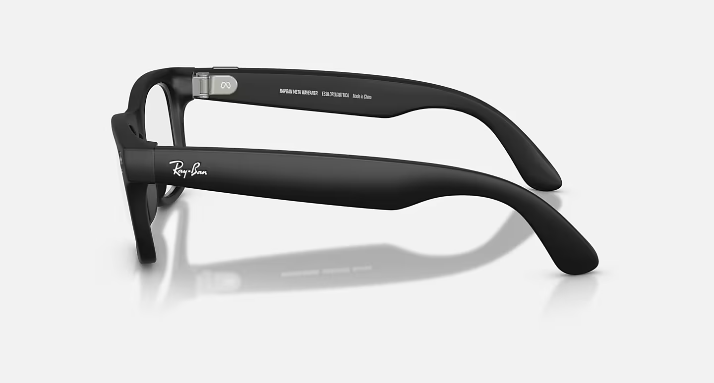 Ray-Ban Meta Wayfarer (Gen 2) Matte Black AI Glasses with Grey Transitions® Lenses - Kép 6