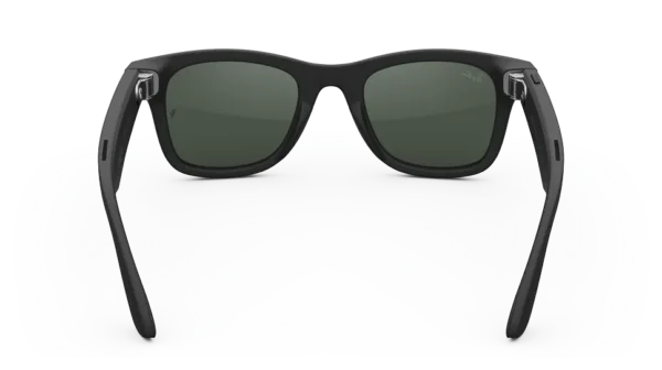 Ray-Ban Meta Wayfarer (Gen 1) Matte Black AI Glasses with Green Transitions® Lenses - Kép 4
