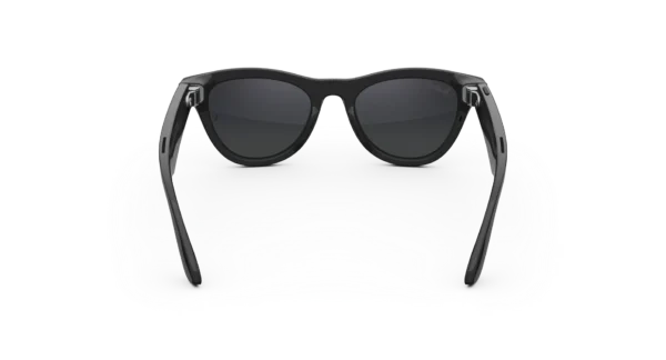 Ray-Ban Meta Skyler (Gen 2) Shiny Black AI Glasses with Polarized Black Lenses - Kép 4