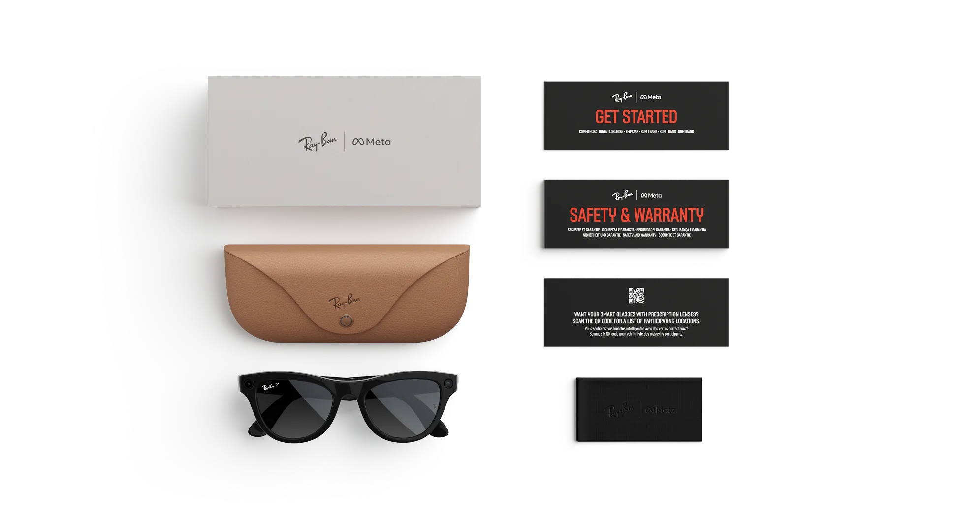 Ray-Ban Meta Skyler (Gen 2) Shiny Black AI Glasses with Polarized Black Lenses - Kép 5