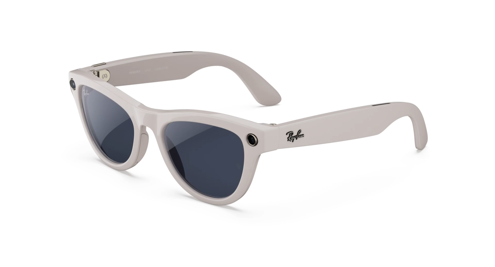 Ray-Ban Meta Skyler (Gen 2) Shiny Chalky Gray AI glasses with Sapphire Transitions® lenses - Kép 1