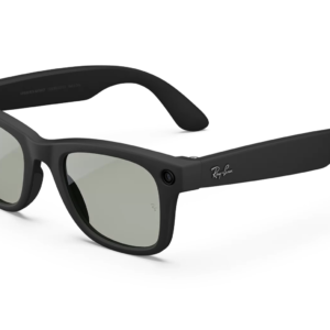 Ray-Ban Meta Wayfarer (1. gen) matt fekete AI szemüveg zöld Transitions® lencsékkel