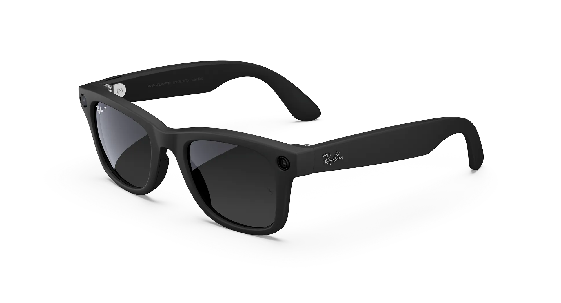 Ray-Ban Meta Wayfarer (Gen 1) Matte Black AI Glasses with Black Lenses - Kép 1