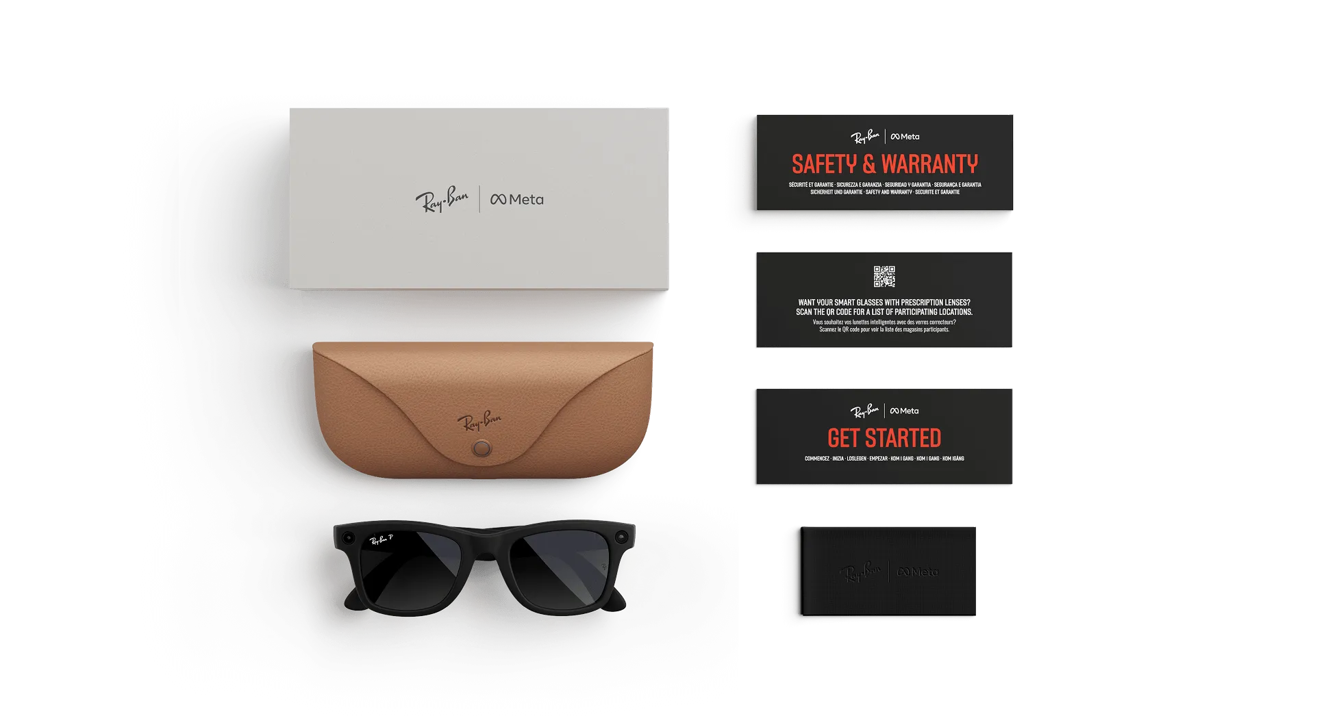 Ray-Ban Meta Wayfarer (Gen 1) Matte Black AI Glasses with Black Lenses - Kép 5