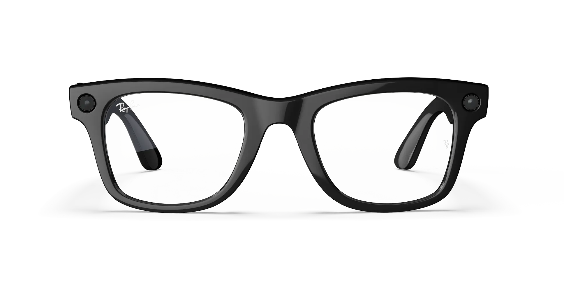 Ray-Ban Meta Wayfarer (Gen 1) Shiny Black AI Glasses with Clear Lenses - Kép 2